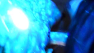 Fa bit of ass from outer space! Trippy deepthroat squirting facial