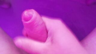 Wanking my ENCHANTING LARGE DONG - POV