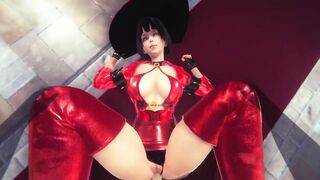 [GUILTY GEAR STRIVE] POV Anal with I-No (CG PORN 60 FPS)