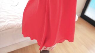 My Stepsister Spotted me Jacking Off and asked me to Bang Her