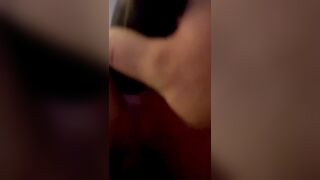 Bitch Gets Butt Screwed With A Cucumber