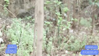 STRANGER BOOTY SCREW CREAMPIE IN THE FOREST, HOPE NOBODY WATCH US