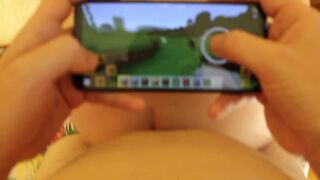 POV Playing minecraft during the time that banging my favorite wife