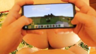 POV Playing minecraft during the time that banging my favorite wife