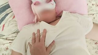 I fondle my big beautiful woman wife throughout garments