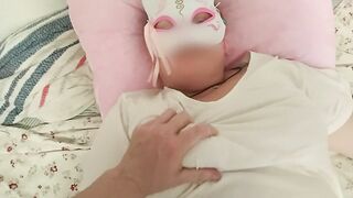 I fondle my big beautiful woman wife throughout garments