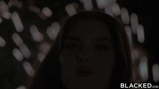 BLACKED Charming Stefany gets DPed in a BBC Group-sex Party