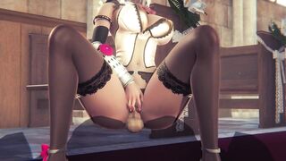 Genshin's maid Noelle serves u