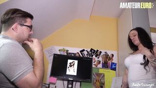 Aged Lady Adrienne Kiss Gets Her Cunt Screwed By Sexually excited Boss Full Scene