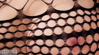 Watch-throughout underware on hawt woman that shows anything - sexy twat, breasts and beautiful booty