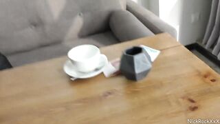 Female cuckold girlfriend watches her angel suck penis