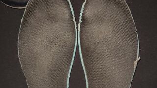 Spunk fountain on my allies worn nike shoes