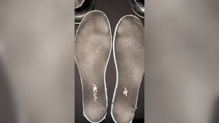 Spunk fountain on my allies worn nike shoes