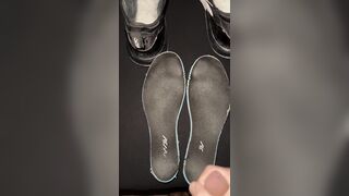 Spunk fountain on my allies worn nike shoes