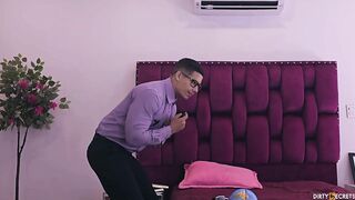 THE SCIENTIST'S ASSISTANT BANGS ME BEHIND HIS BACK IN THE LAB