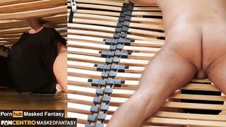 This Sex Robot underneath my daybed gave me an incredible blow job untill cum oozing over her lips