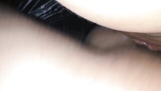 Screwing wife’s creamy vagina creampie