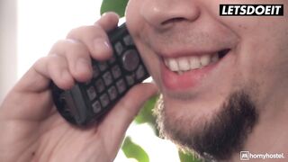 LASCIVIOUS HOSTEL - Ginebra Bellucci Ordered Pizza And Got Giant BBC Instead Full Scene