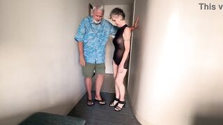 A knock on my hotel room door, and there's a gentleman caller. We filmed what happens next, but are not pleased with the fo ...