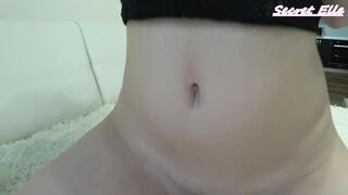 Grinding and rubbing juicy cunt of eighteen Years Old Small untill cum inside