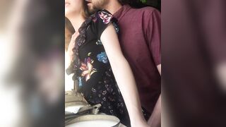 #eighteen Celebrating Our 1st Dating Anniversary in a Public Stairwell