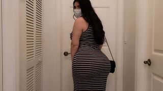 QUARANTINE AND CHILL? I BANGED MY LARGE BUTT TINDER DATE AND CAME ON HER MASK