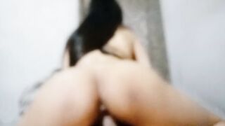 Amateur Reverse Cowgirl Screw สาวไทยมาขย่มควยผัว