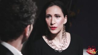 1st time in a swinger club for sexy real pair