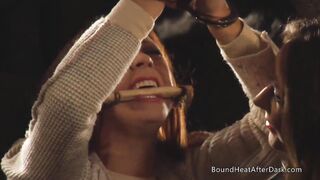 Hot Breasty Lesbo Slaves Groaning From Fun And Punishemnt With Madame