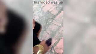 I took a ebony favela resident with a 30cm gift from the trail to bang me