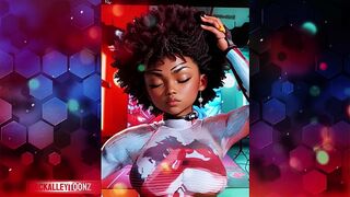 BLACK JONES LARGE BUTT MOVIE SCENE SHOOT EBONY GAL MAGIC IN EFFECT