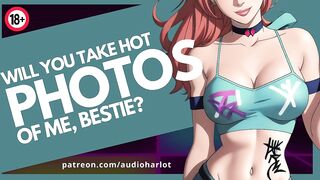 Helping Your Fitness Model Bestie Take Pics For A Competition (Audio Porn)