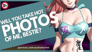 Helping Your Fitness Model Bestie Take Pics For A Competition (Audio Porn)