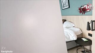 Black Xeinna Rose Caught and Banged During the time that Recording a Masturbation Movie for a Fan