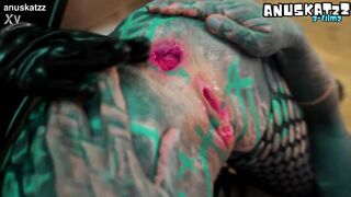 Rock Lesbo Latex Duett: Fisting, Squirt Pleasure, and Anal Gapes