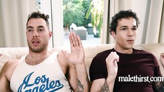 A Very Not Homo Day - Carter Woods, Jayden Marcos - MaleThirst