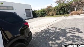 Scott DeMarco’s Homo Porn Patrol: Rugged Joel Takes Cop’s Unfathomable Anal Thrust