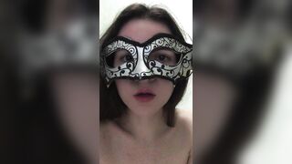 С матом! Русская Госпожа ссыт в чашку и заставляет тебя пить ее мочу, вылизывай мою немытую пизду!