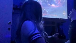 Llega de la escuela con ganas de coger