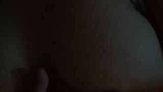 I touched myself just for a tease, feeling my hard teats and my bazookas for joy.