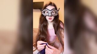 Русский АСМР Обзор на МОИ грязные трусики с засохшей спермой из киски