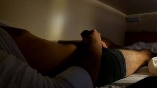 Large spunk fountain in cabin