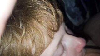 GingerPeach gets fbutt slamed and filled with cum