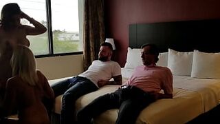 Hotel Room Strippers Have Worthwhile Twat Also