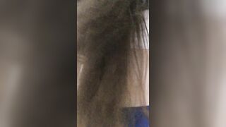 ASMR POV Маленькие сиськи соски крупным планом, грязные русские разговоры, чулки, стриптиз