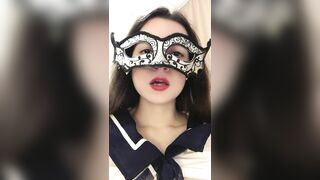ASMR POV Маленькие сиськи соски крупным планом, грязные русские разговоры, чулки, стриптиз