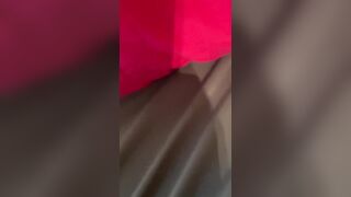 Getting the cutie all warmed up for later on