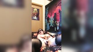 Nymeria Malfoy Halloween cosplay & sex-toy play