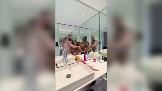 CJ Miles Coarse Washroom Sex with Danny Steele