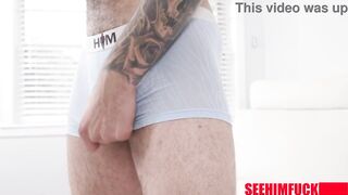 Bailey Base’s Sloppy Rimjob On James Beauty’s Hirsute Ignites!